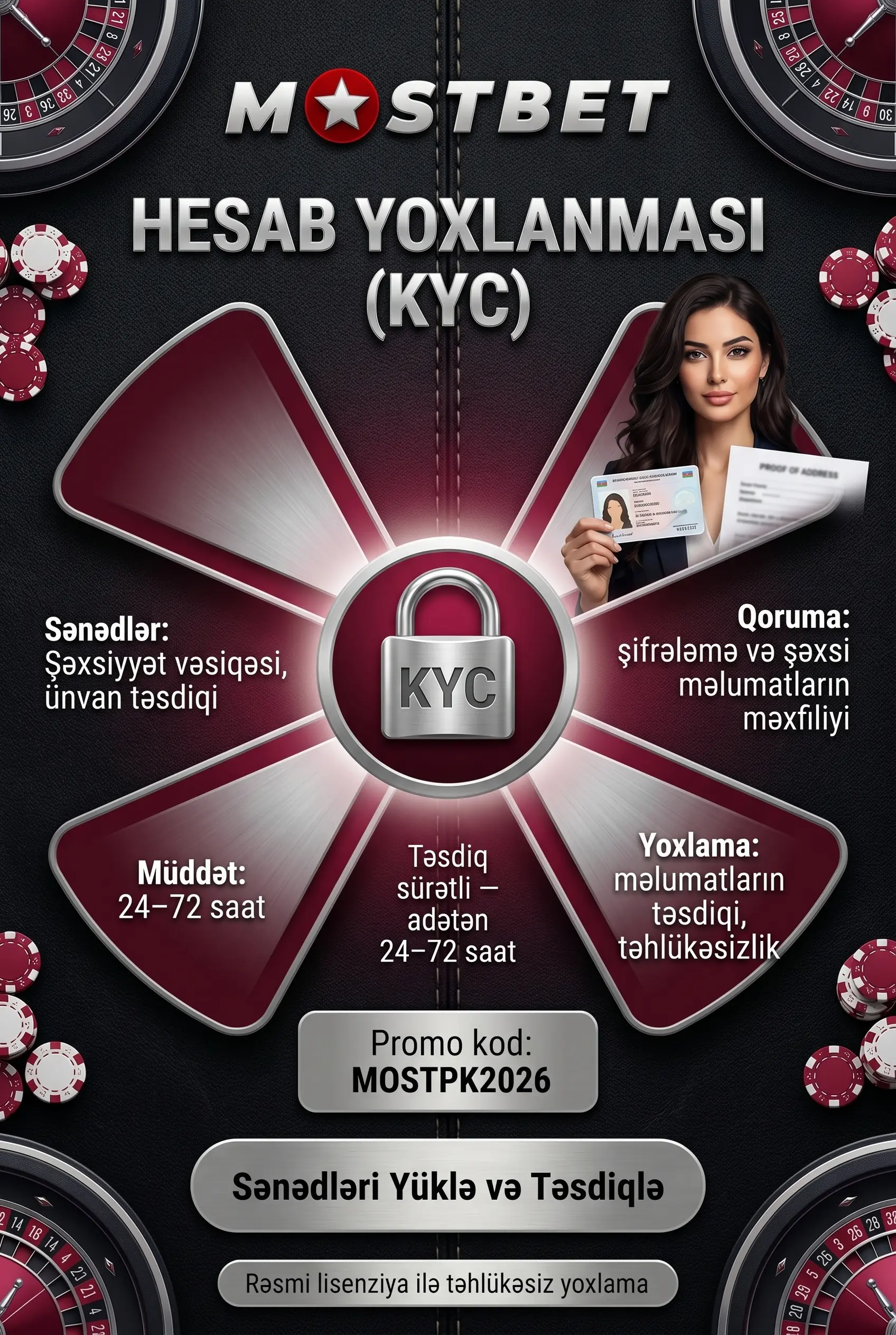 Hesab yoxlanması və təhlükəsizlik